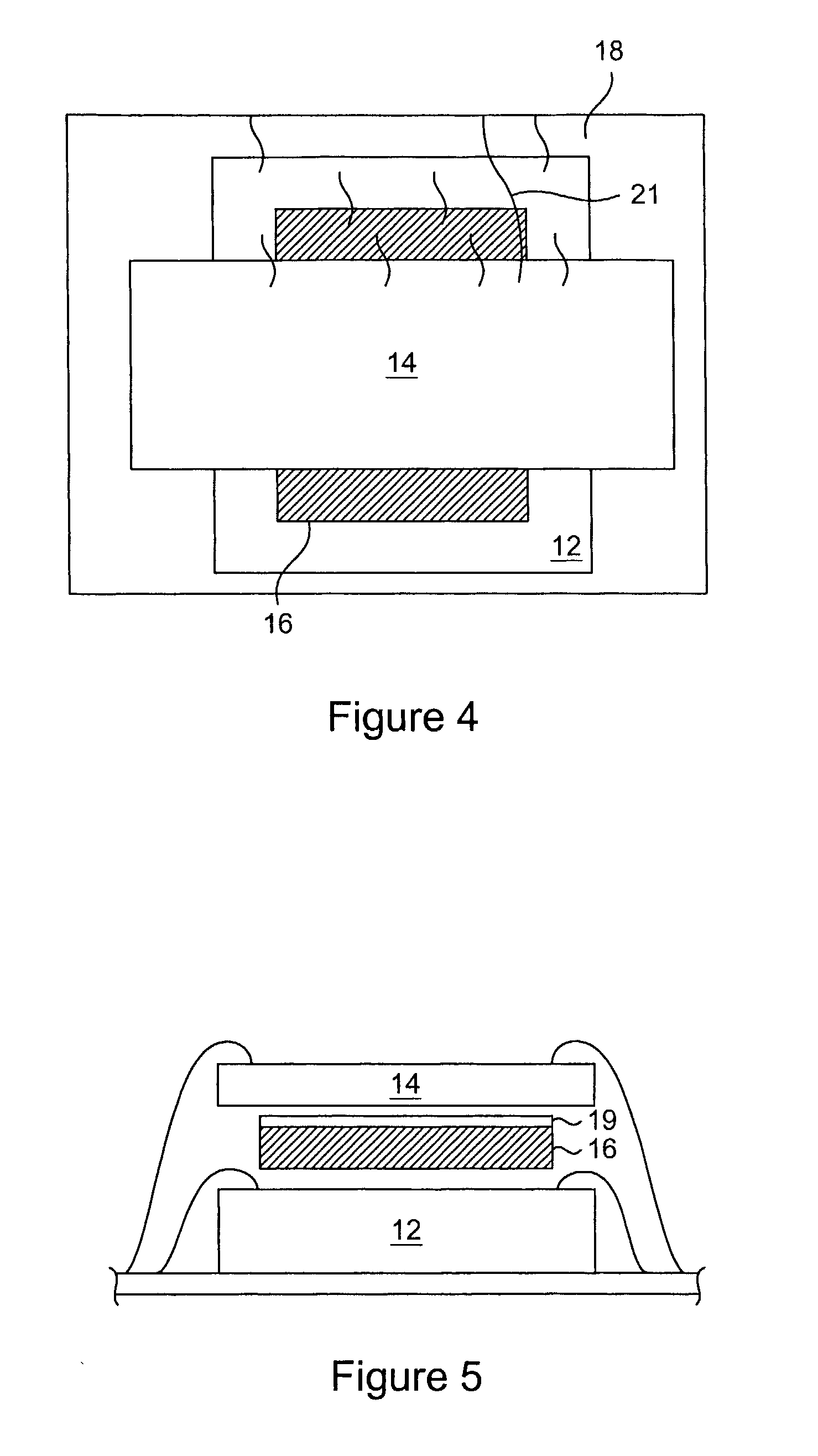 Spacer with passive components for use in multi-chip modules