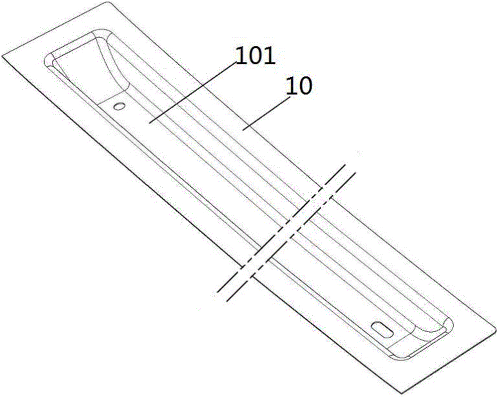 Glass reinforcing plate for automobile skylight and skylight assembly and automobile