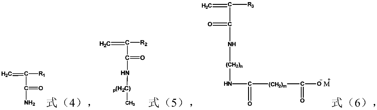 A kind of polymer with surface activity for oil displacement and its preparation method and application