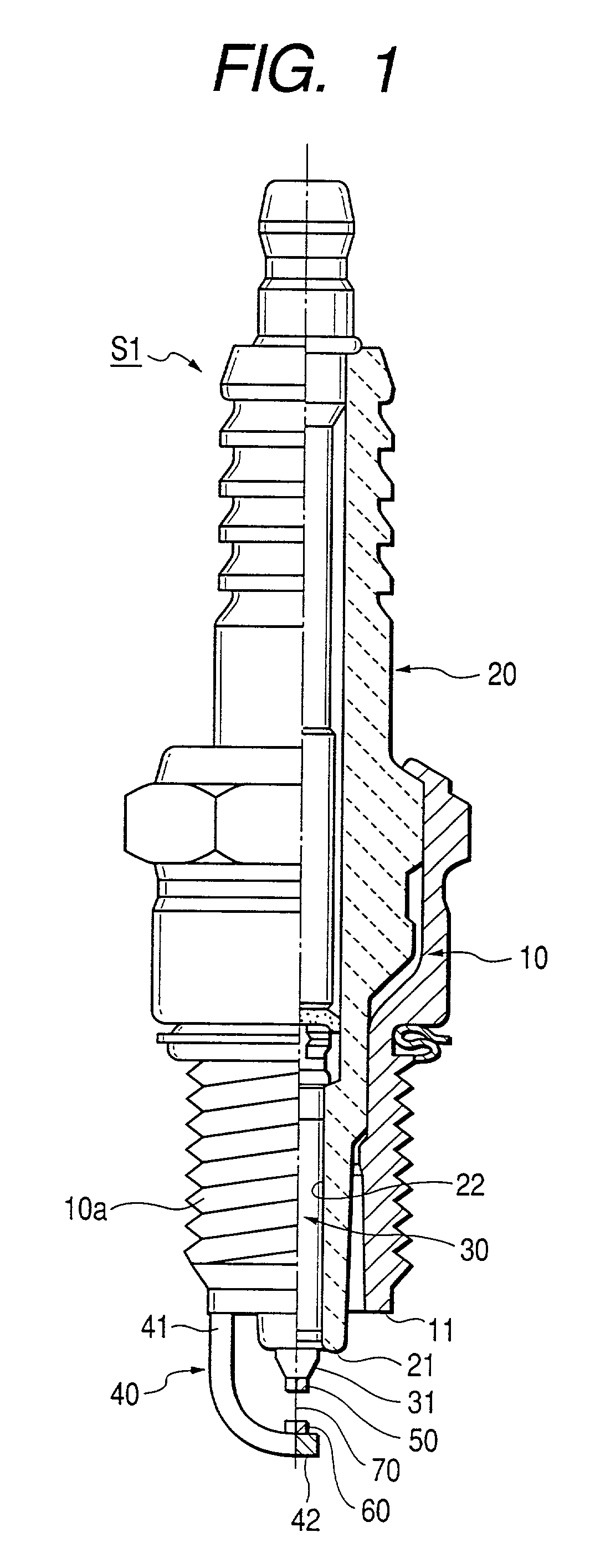 Spark plug and its manufacturing method