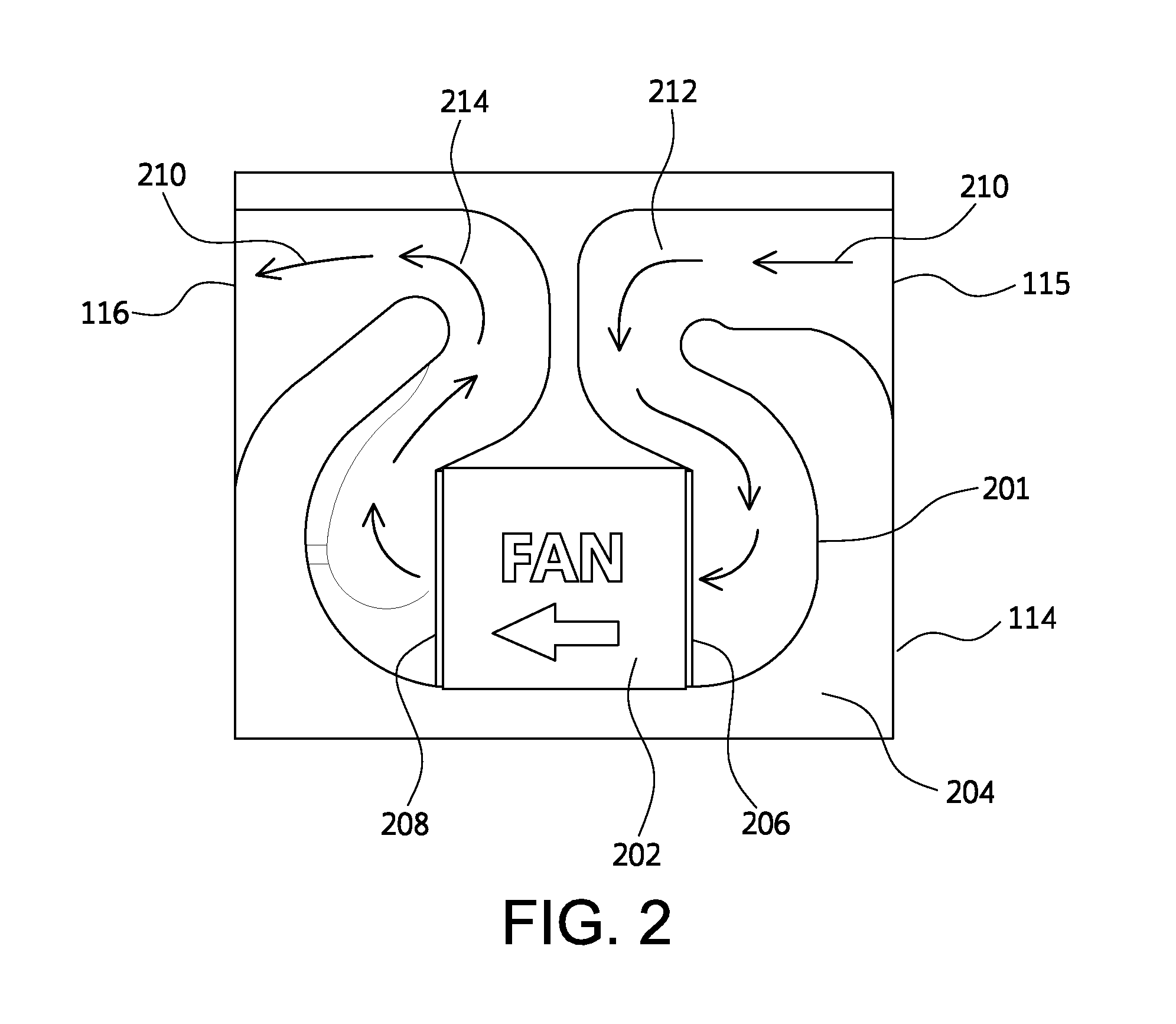 Low noise air circulation device