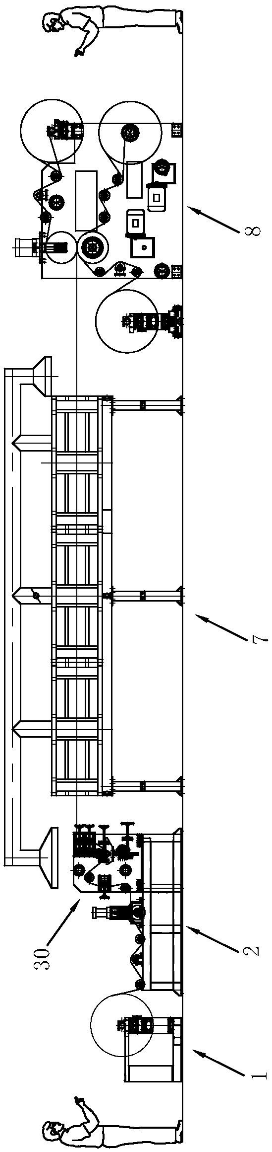 Three-in-one coating compound machine