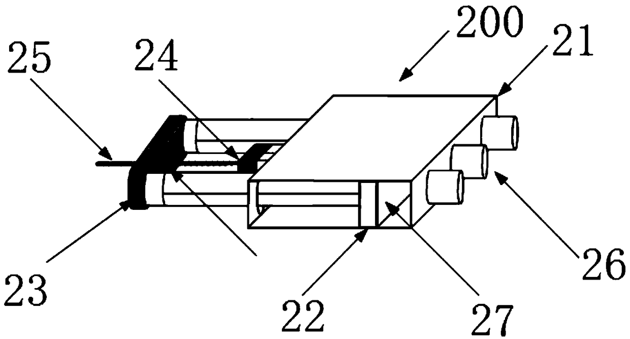 Ship ballasting water sampling device