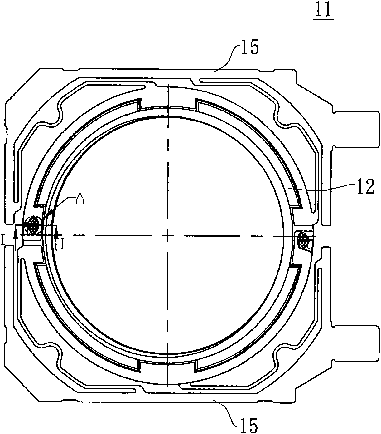 Driver for automatic focusing lens