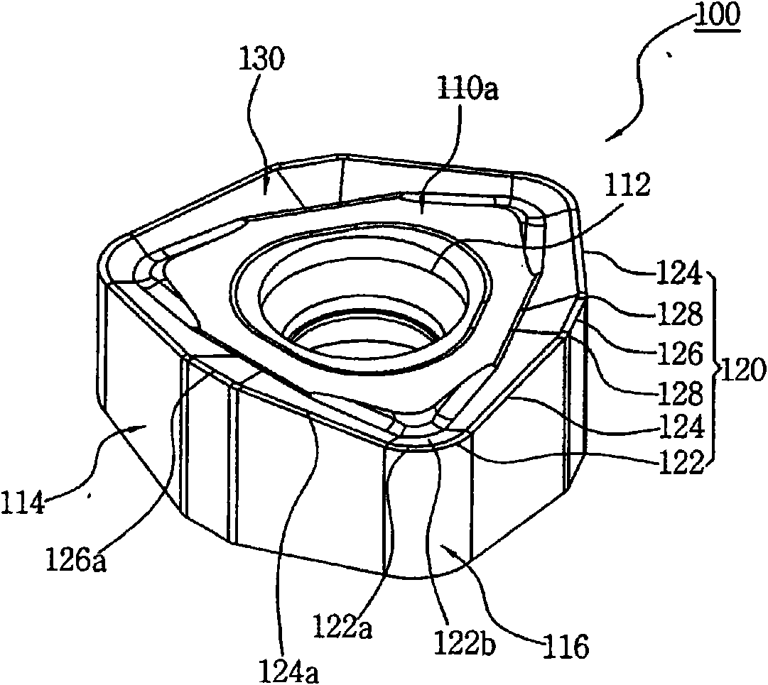 Cutting insert for high-efficient cutting