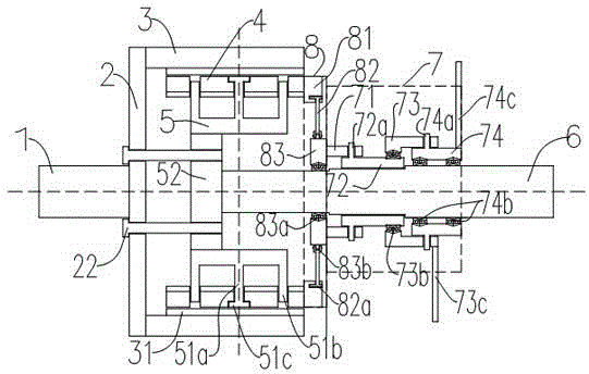 Variable air gap self-protection cylinder permanent protection speed regulator