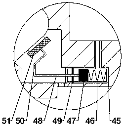 Four-lead screw driving system of numerical control milling-boring machine