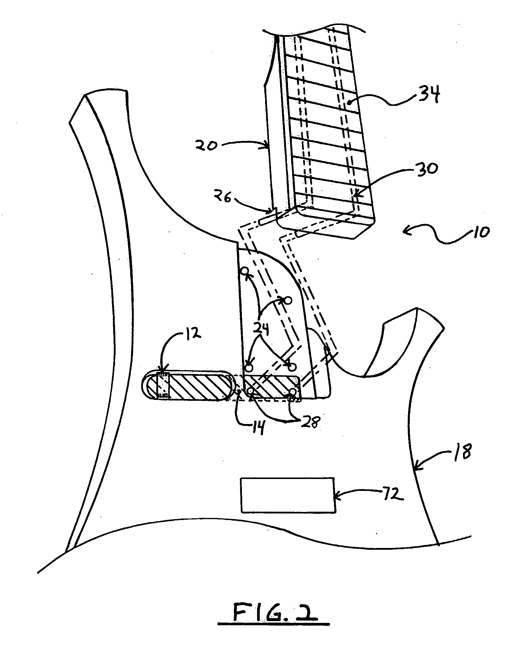 Stringed musical instrument convertible between fretted and fretless playing configurations