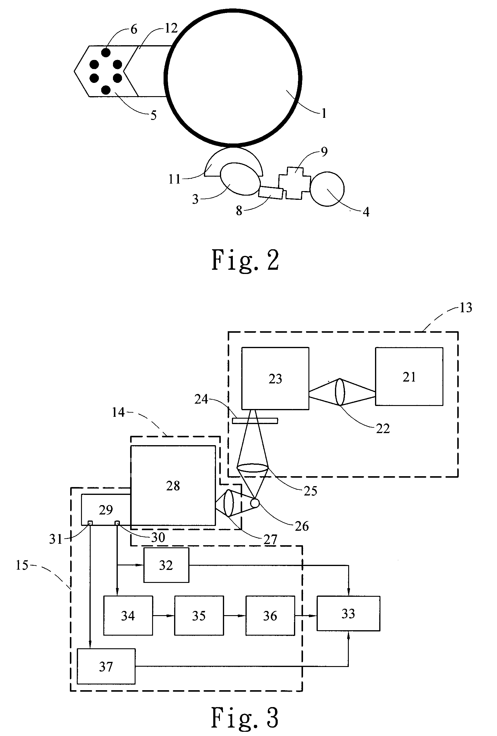 Cell detecting system and quantum dot measuring system
