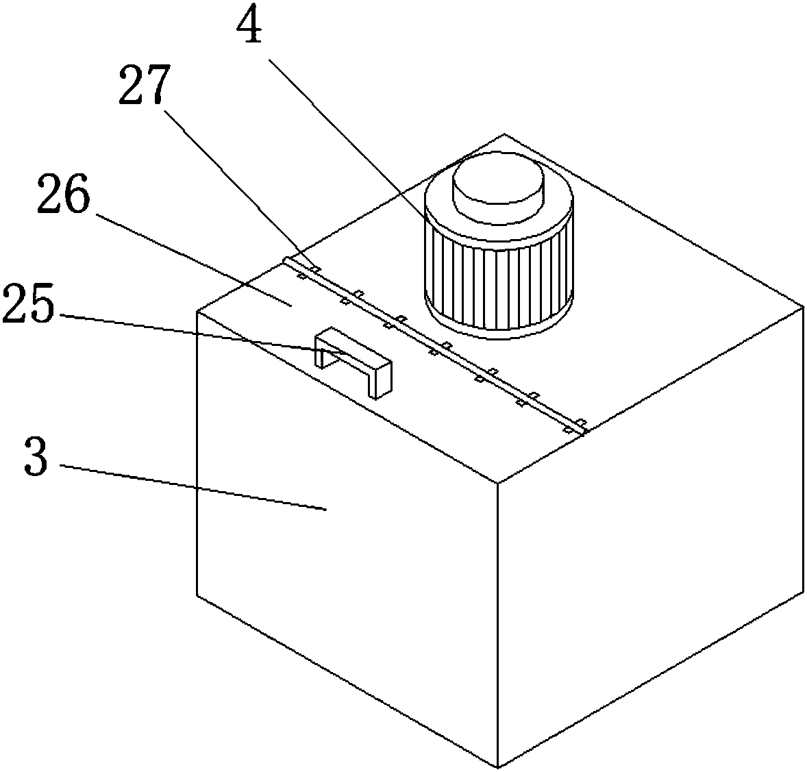 Fertilizing device for agricultural use