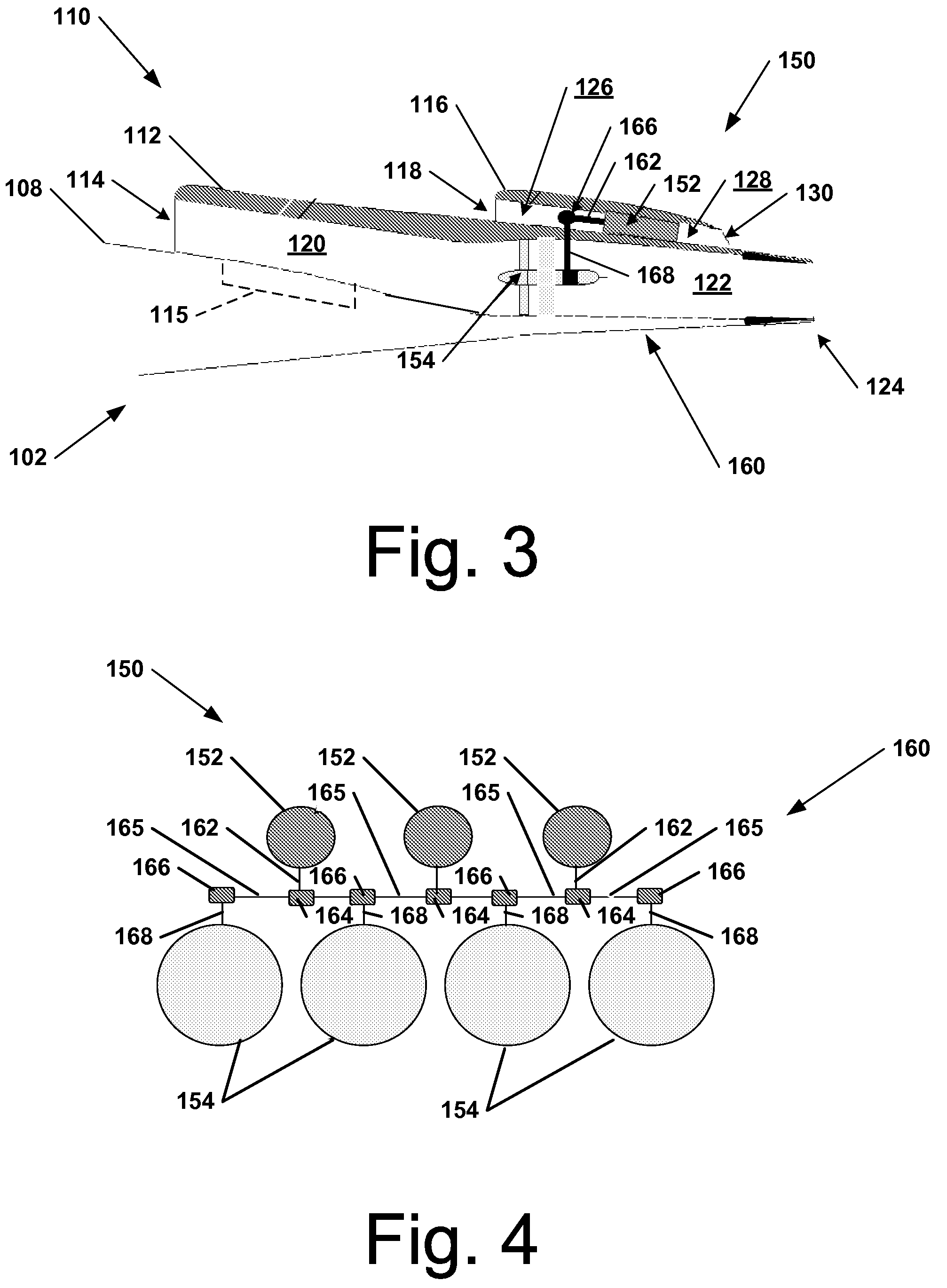 Unconventional integrated propulsion systems and methods for blended wing body aircraft