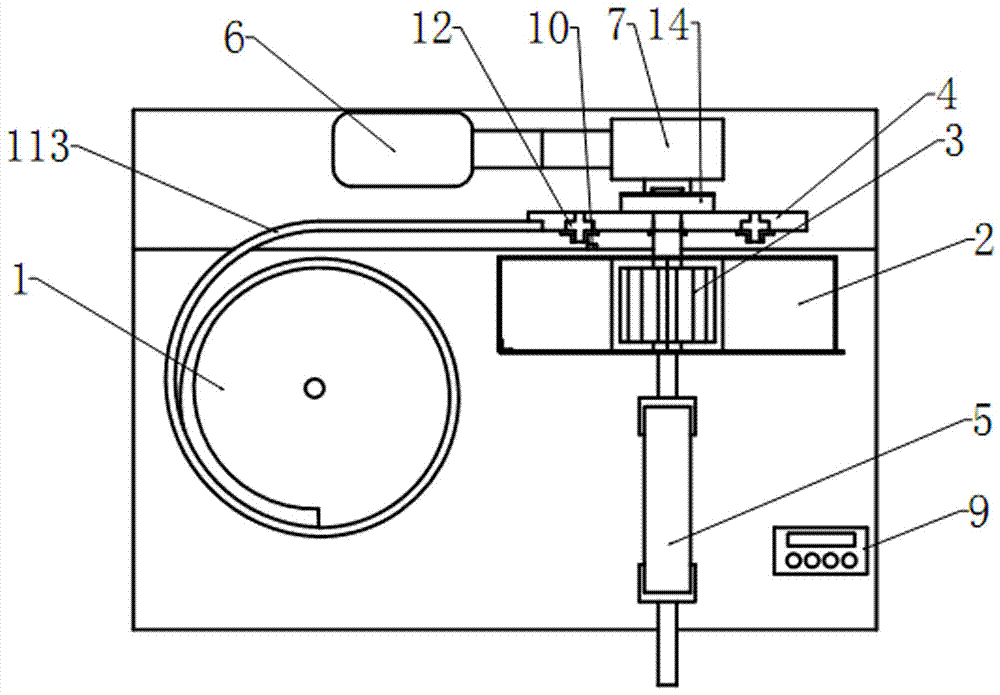 An inner plug shaping mechanism and a mandrel installation device with the mechanism