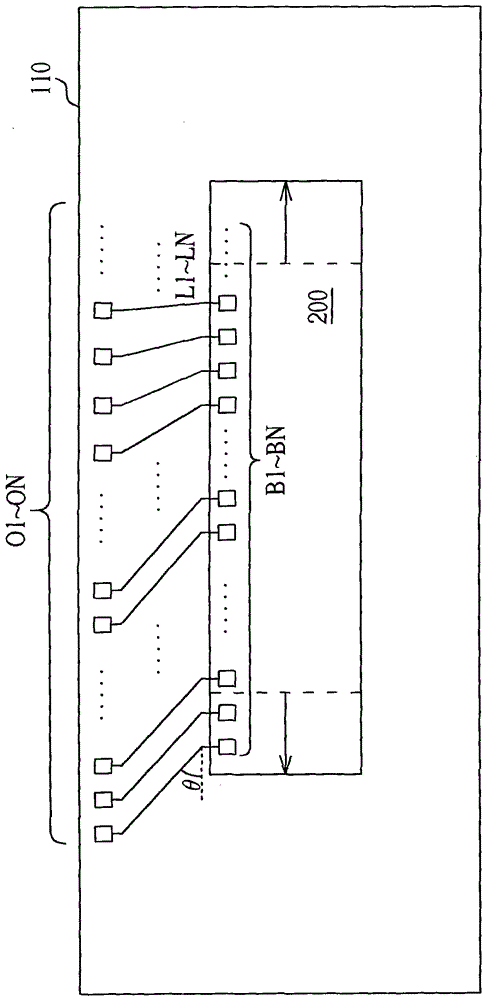 Chip circuit fan-out method and thin film chip device