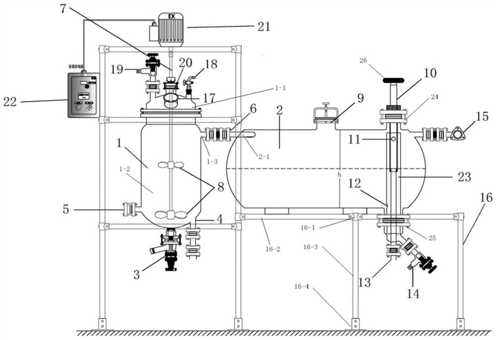 A fully sealed high-transparency glass extraction device and extraction method thereof