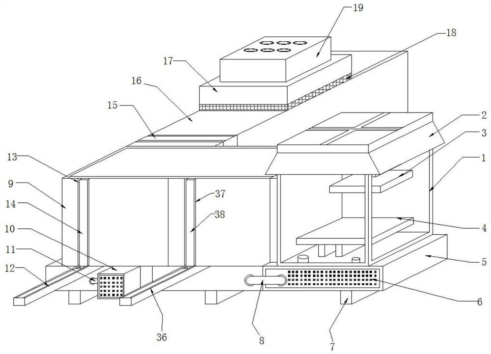 Camera lens coating equipment with antifouling structure for intelligent manufacturing of mobile phone