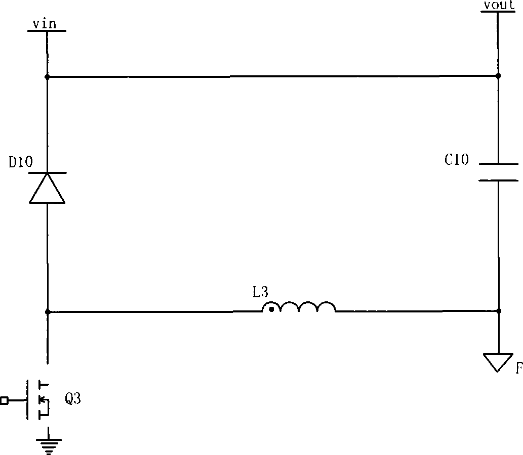 DC-DC conversion decompression soft switch circuit