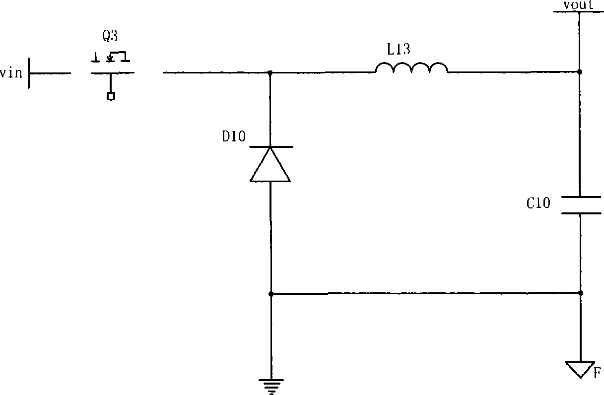 DC-DC conversion decompression soft switch circuit