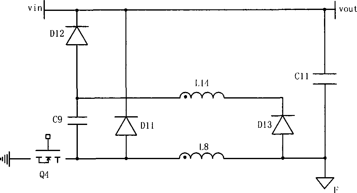 DC-DC conversion decompression soft switch circuit