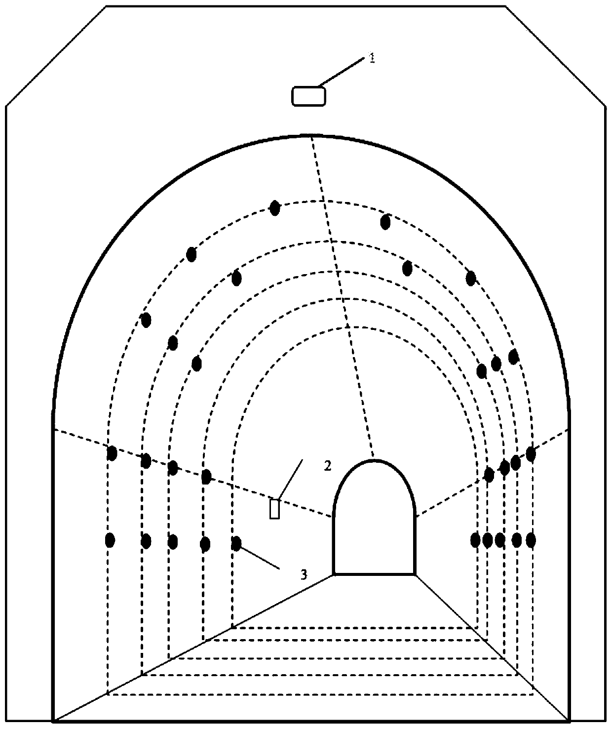 Improved highway tunnel illumination assistant device
