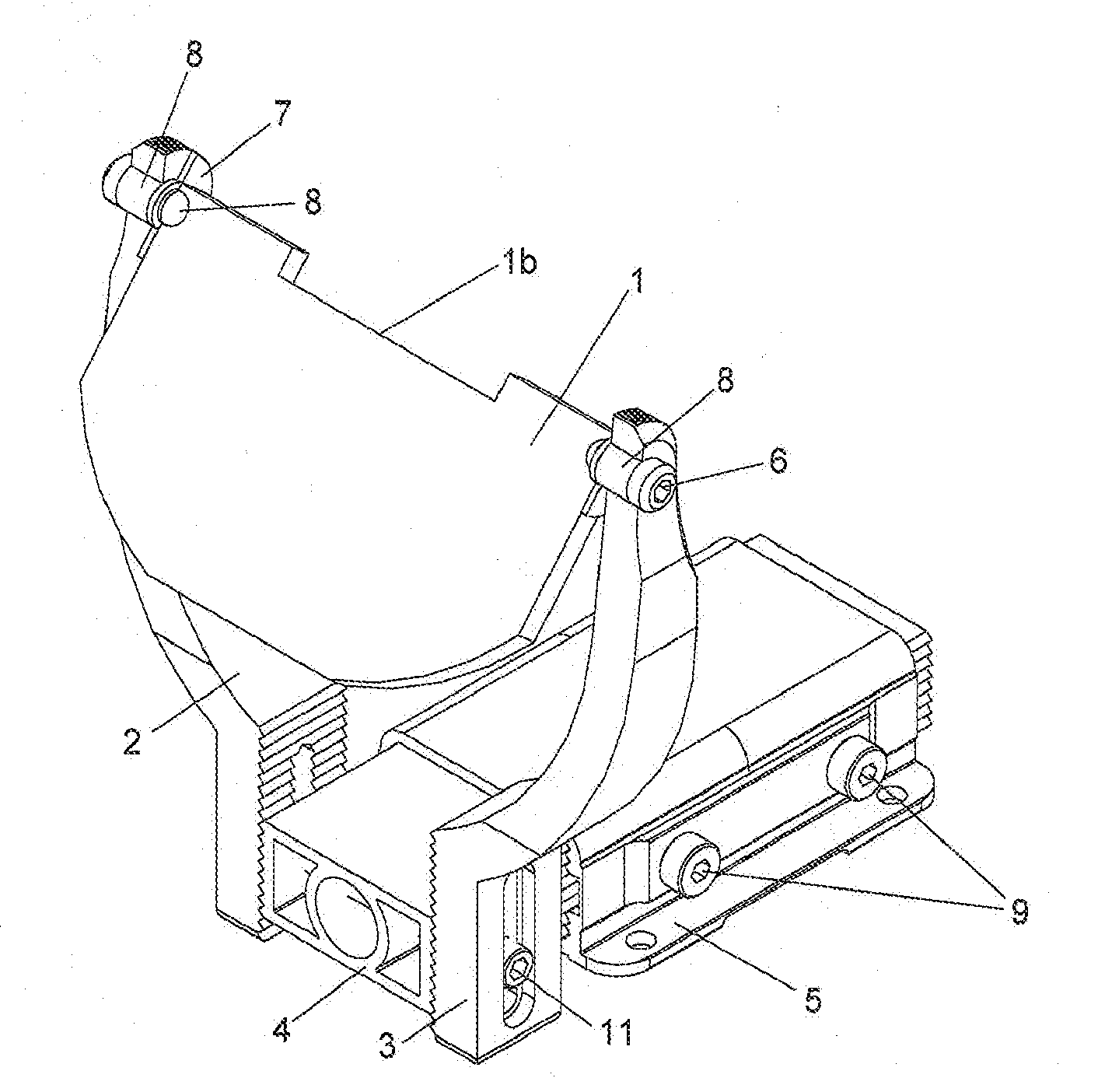 Adjustable Grinding Platform and Mounting Assembly