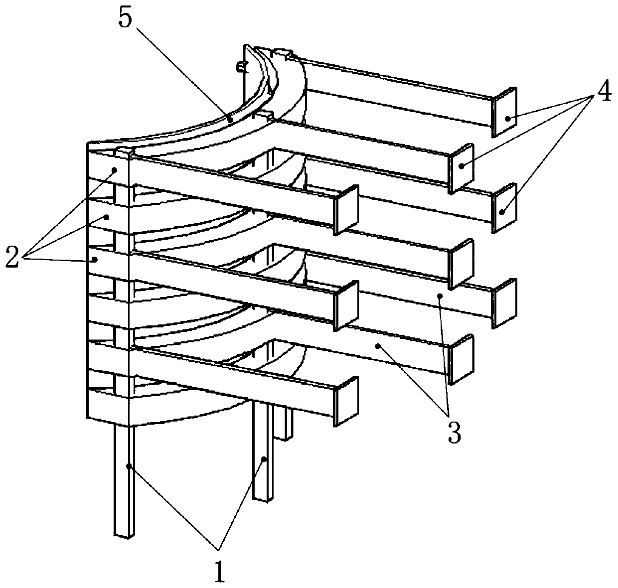 A method for positioning the side orientation of an object