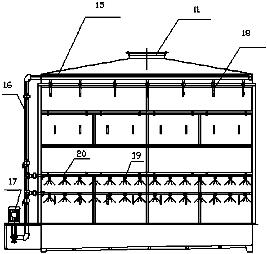 Non-stick pan inner coating production line