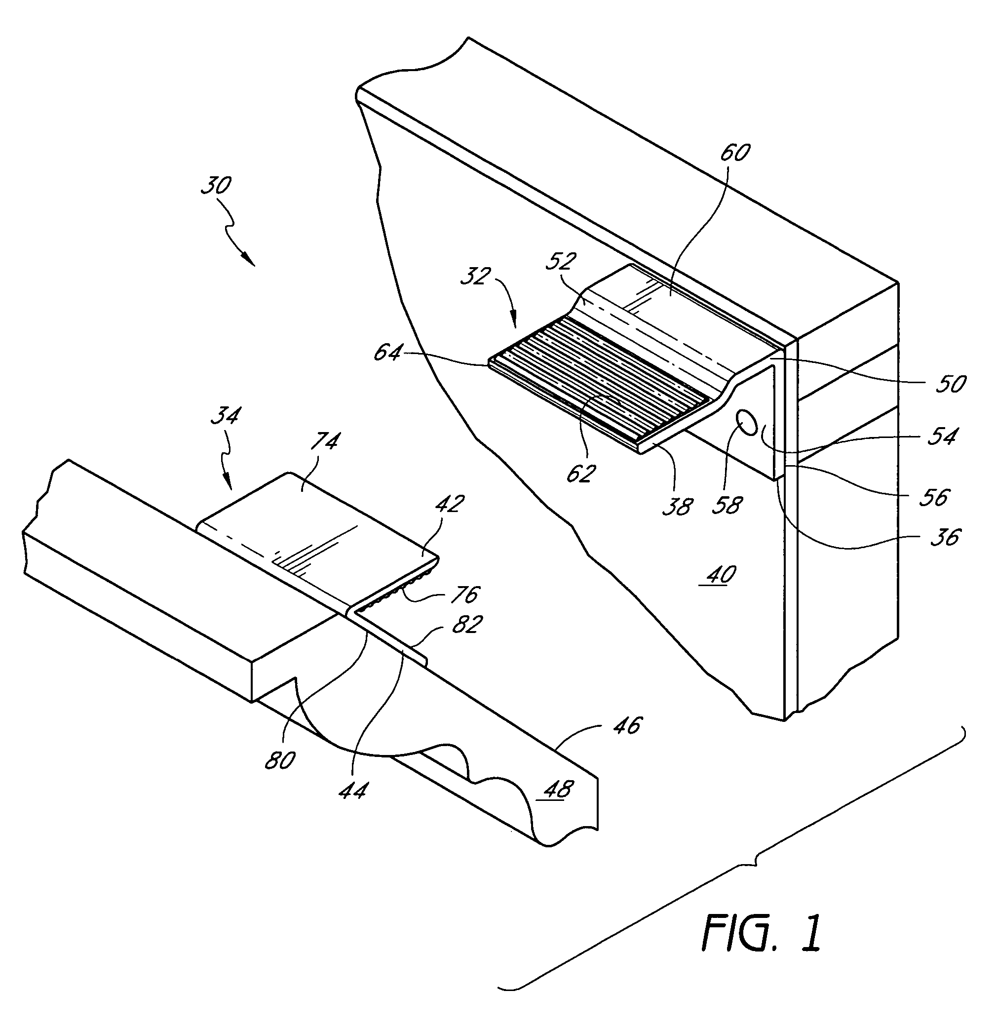 Crown molding and deck material attachments