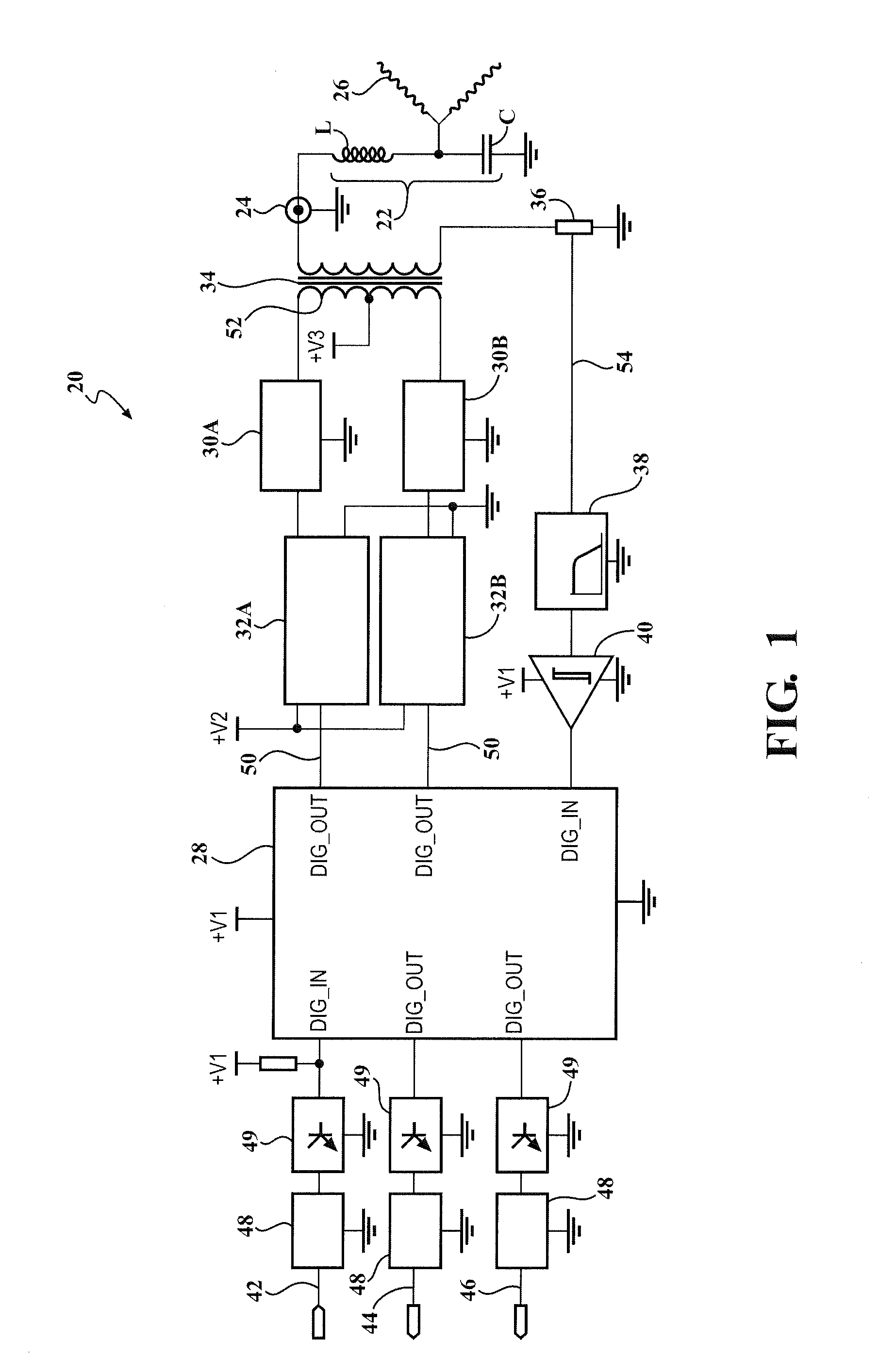 Flexible control system for corona ignition power supply