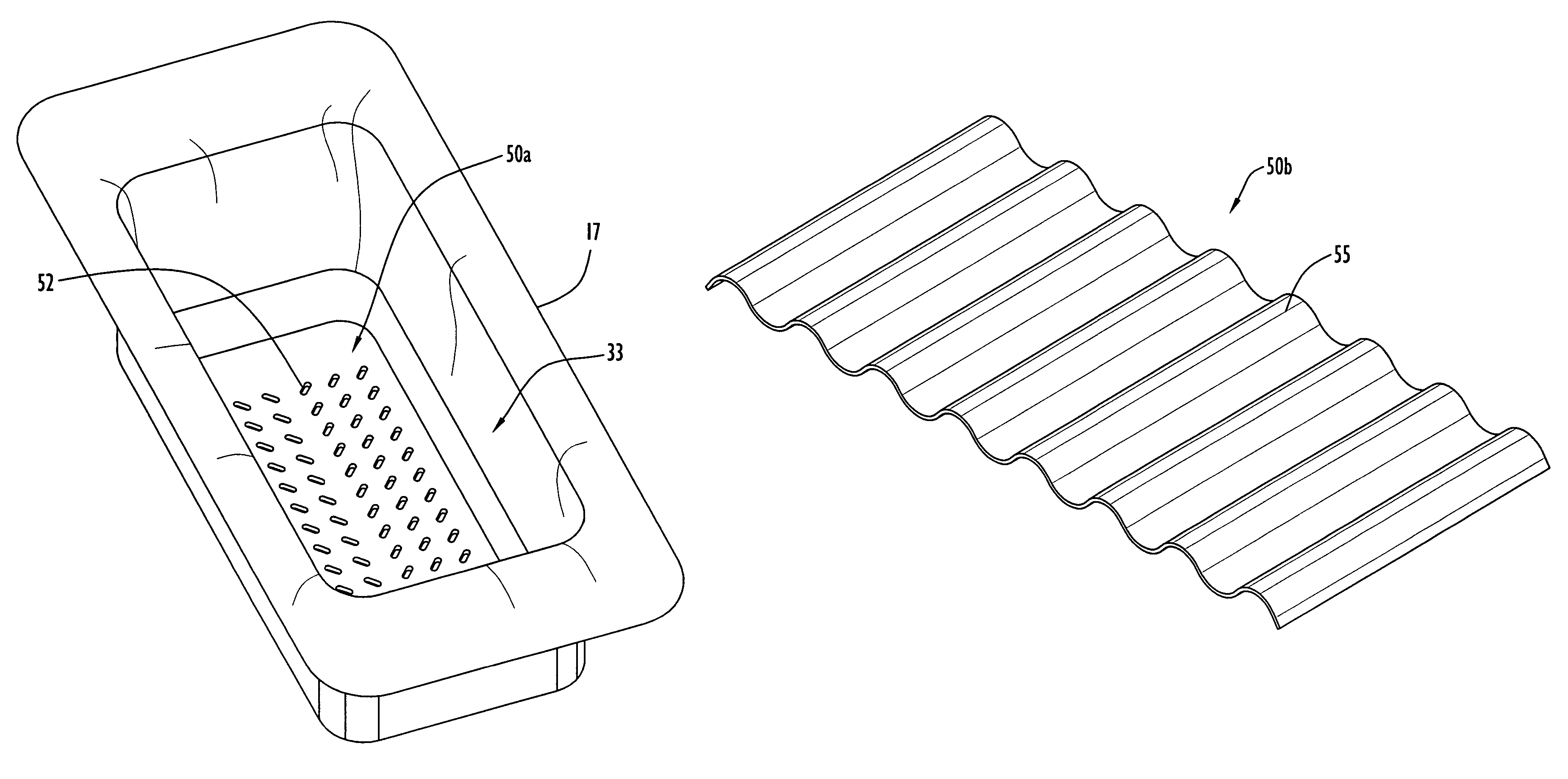 Method and apparatus for protecting sterile drapes in surgical thermal treatment systems