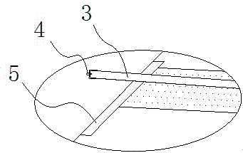 Earth and rockfill dam piping burst field test method