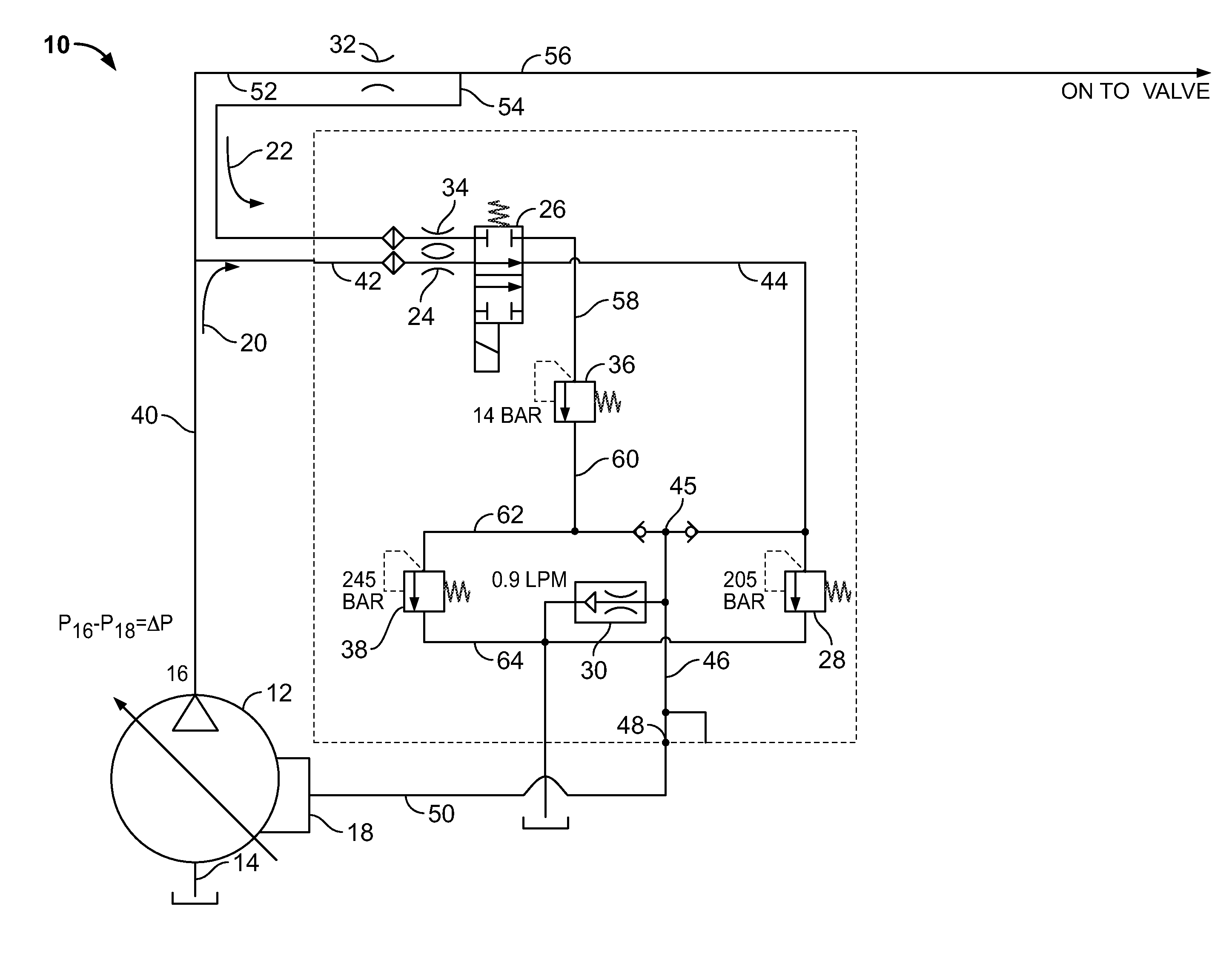 Open center hydraulic system