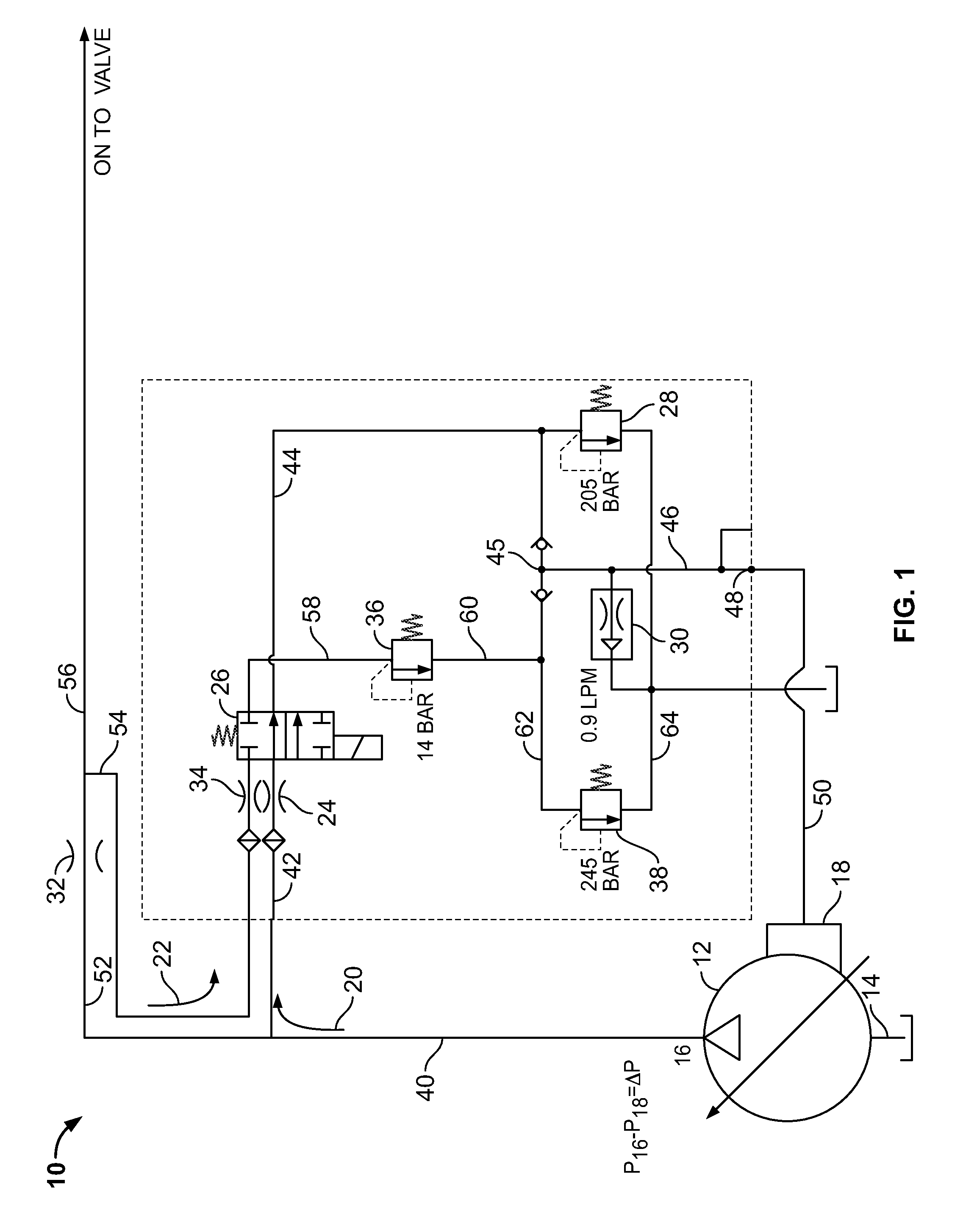 Open center hydraulic system