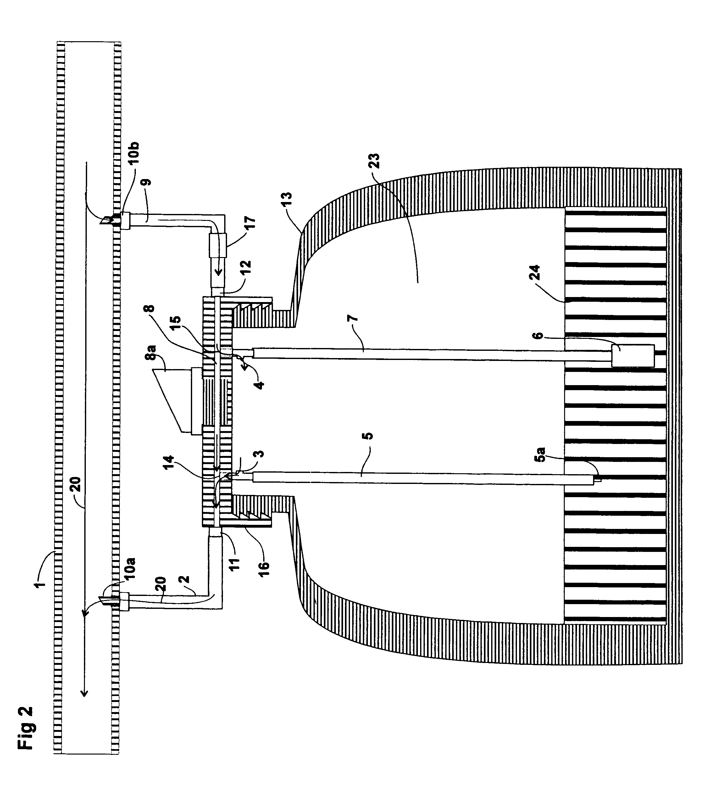 Fluid injector with vent/proportioner ports