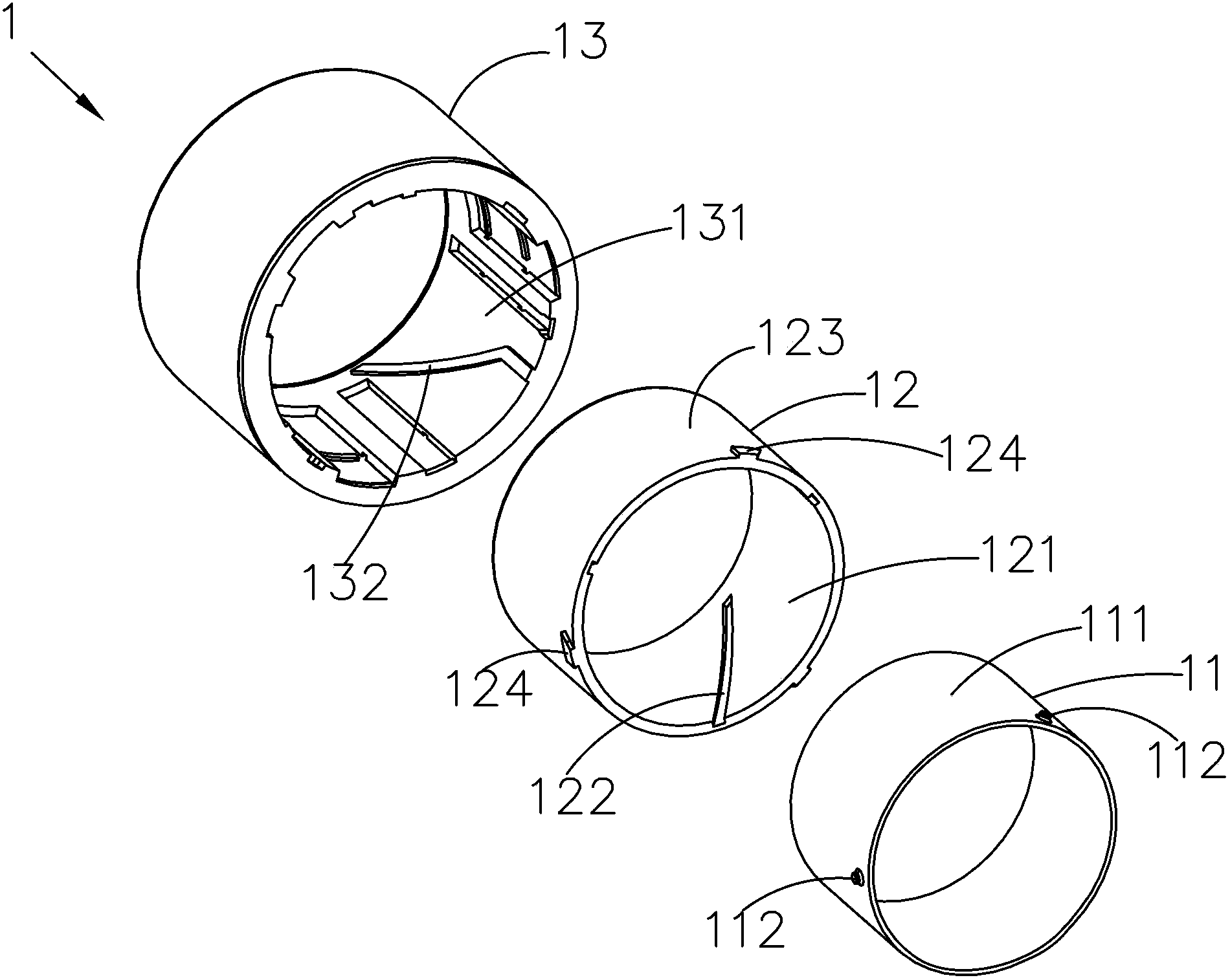 Lens hood mechanism and photographic device