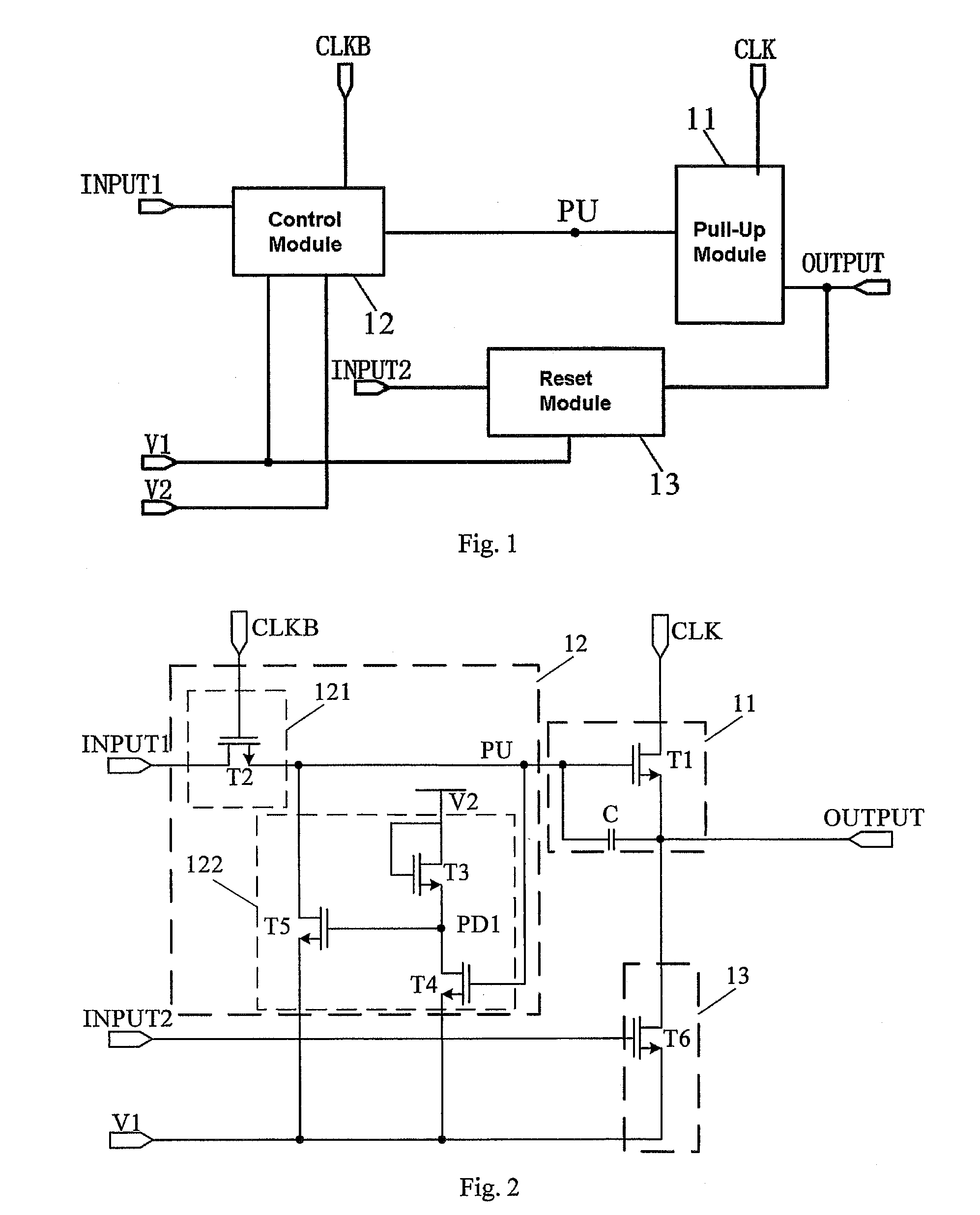 Shift register unit, gate driving circuit, and display device comprising the same