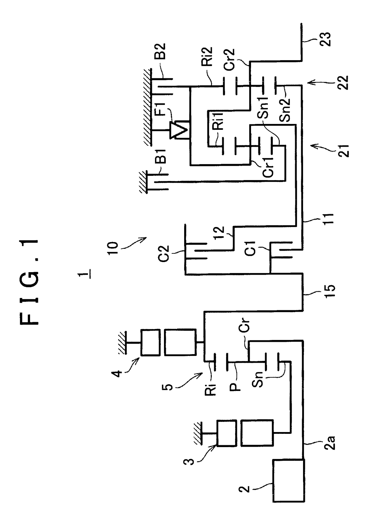 Start system and start control method for internal combustion engine of hybrid vehicle