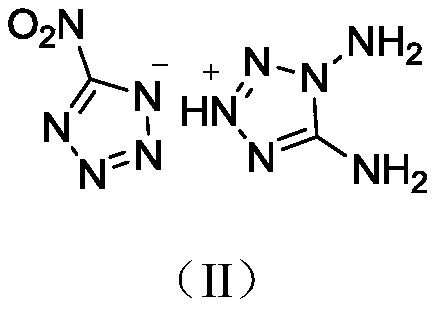 1,5-Dinitroaminotetrazole diaminotetrazolium salt compound