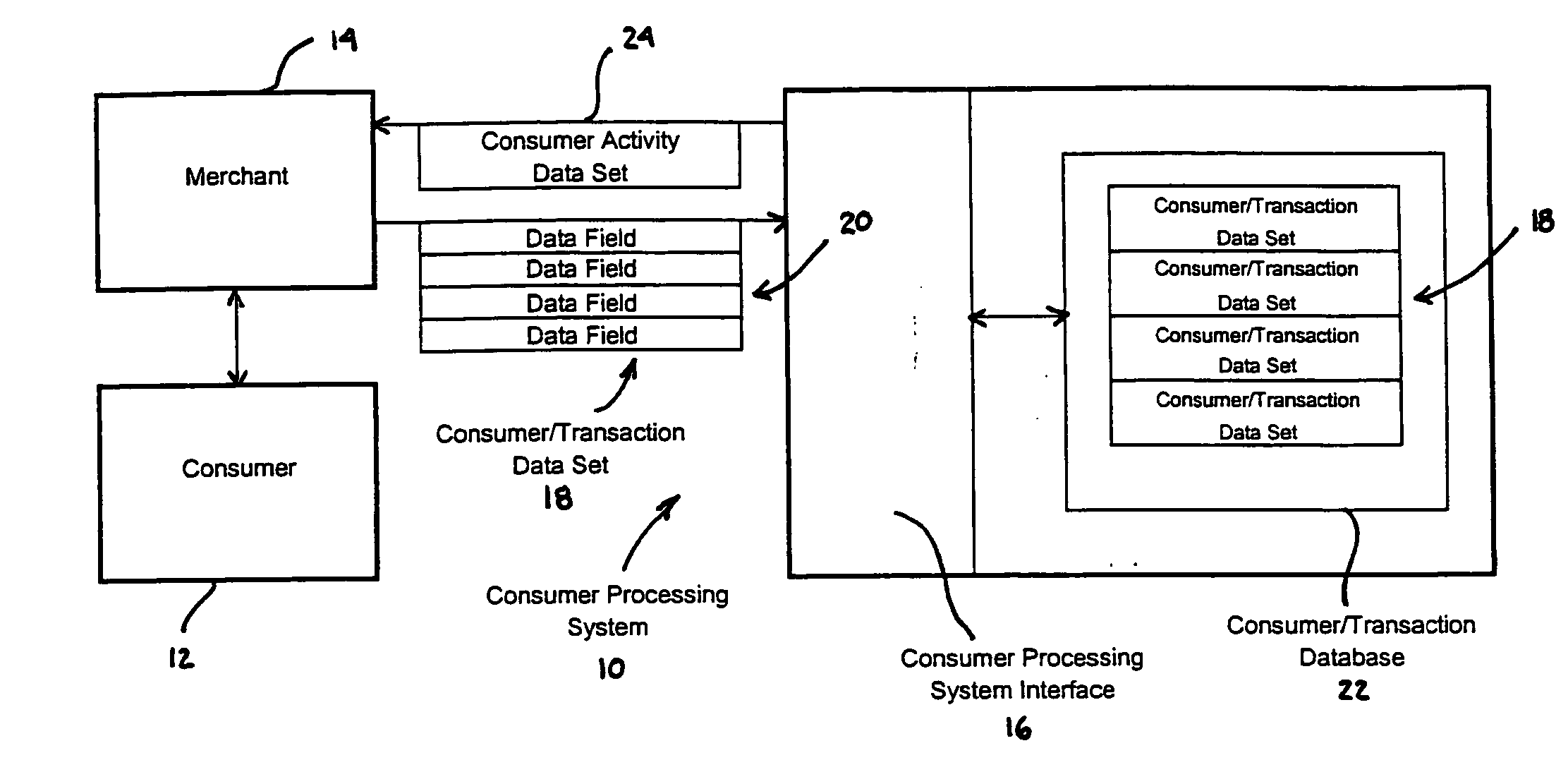 Consumer processing system and method