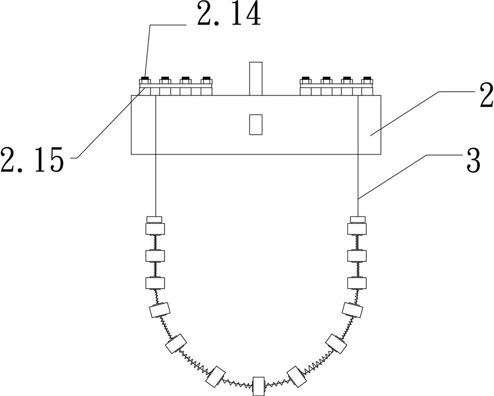 Long-distance and large-diameter cable laying construction device and method in cable trough