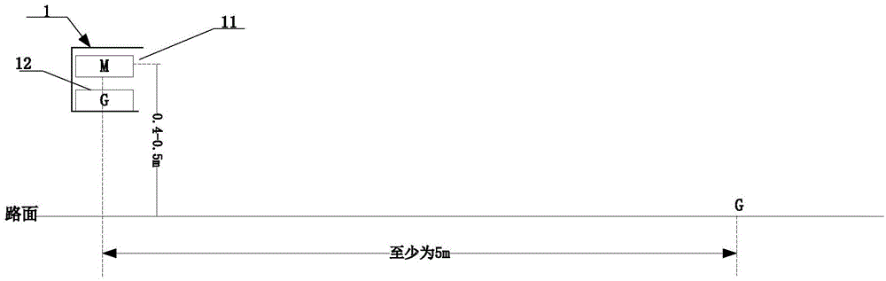 Full-field laser detection method and detection system for pavement deflection