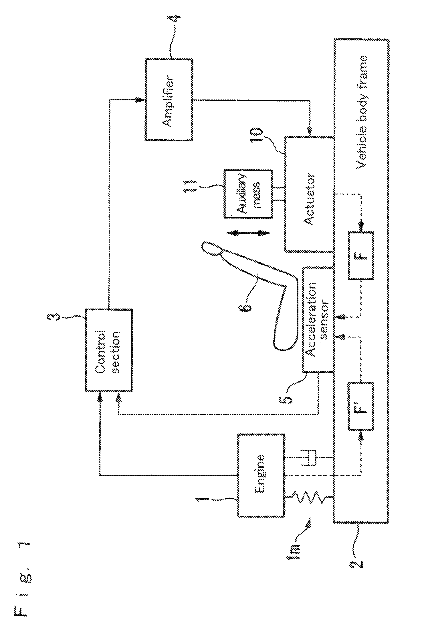 Vibration damping device and vehicle