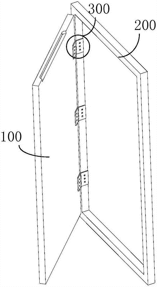 Electronic door lock with automatic charging device and door