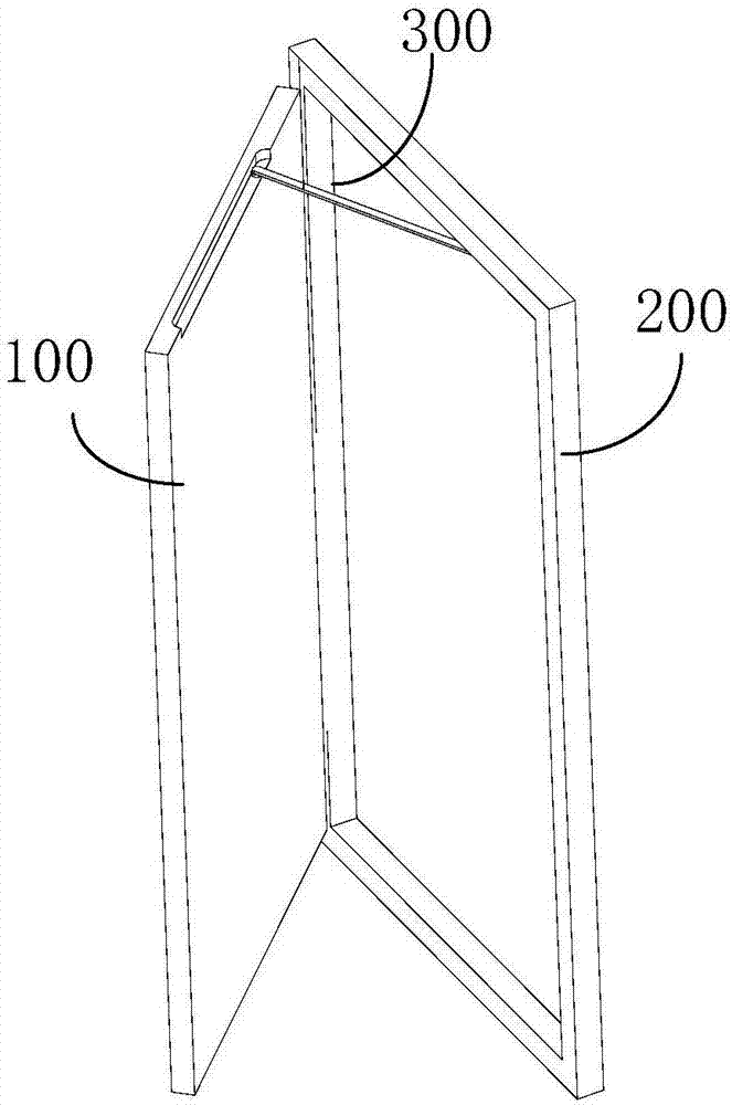 Electronic door lock with automatic charging device and door