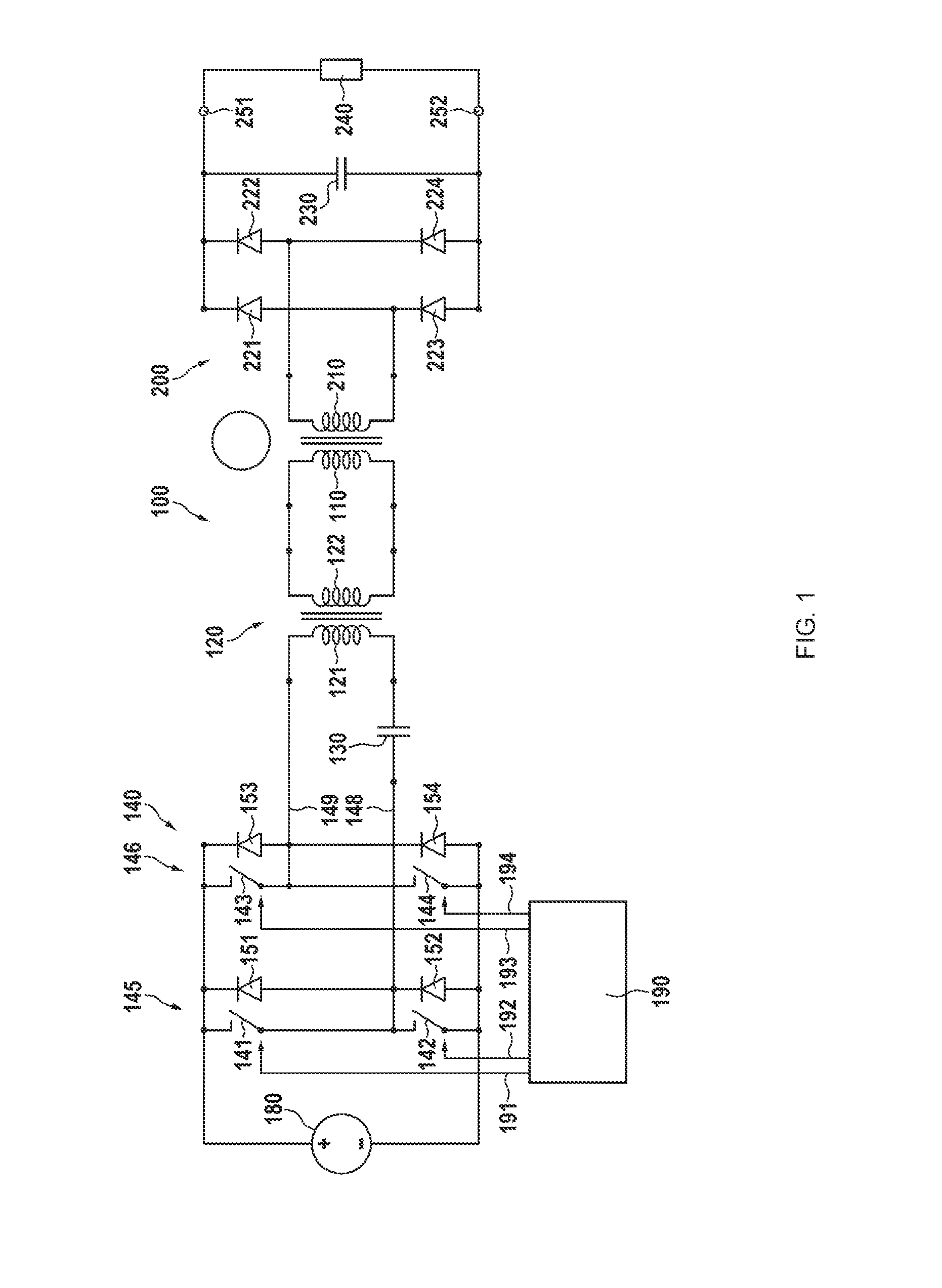 Inductive rotary joint with multimode inverter