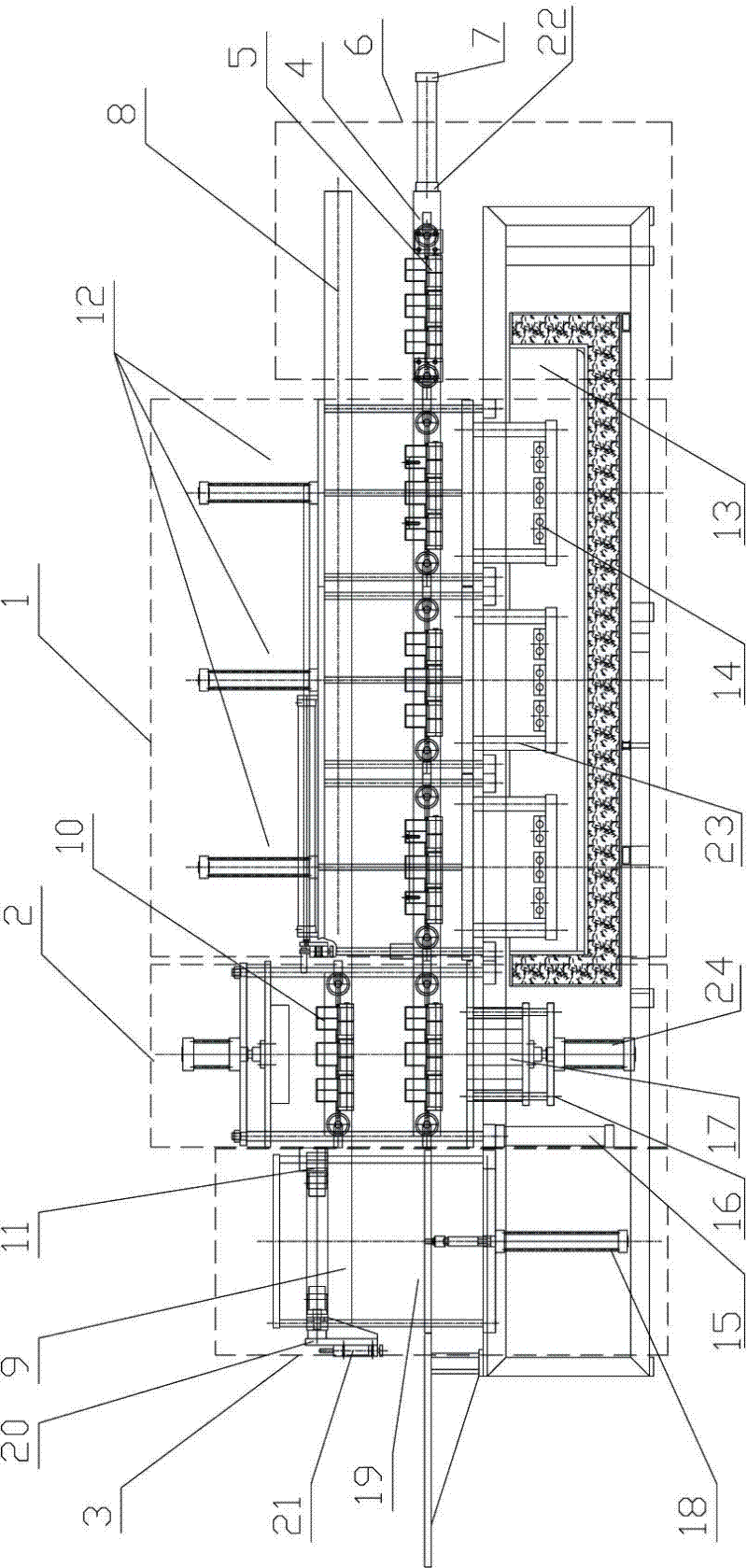 Automatic continuous cast welding method for lead-acid batteries and cast welding machine thereof