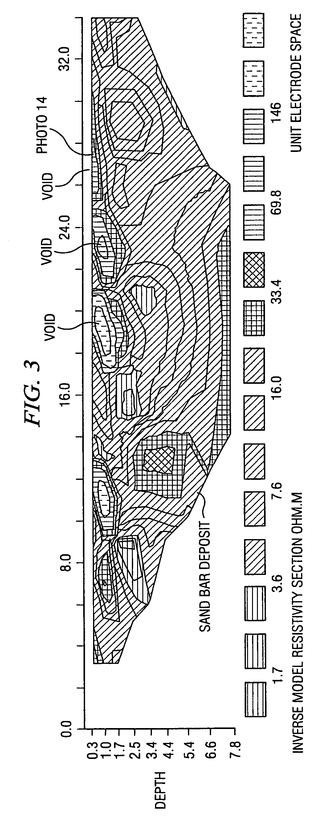 Apparatus and method for displaying subsurface anomalies and surface features