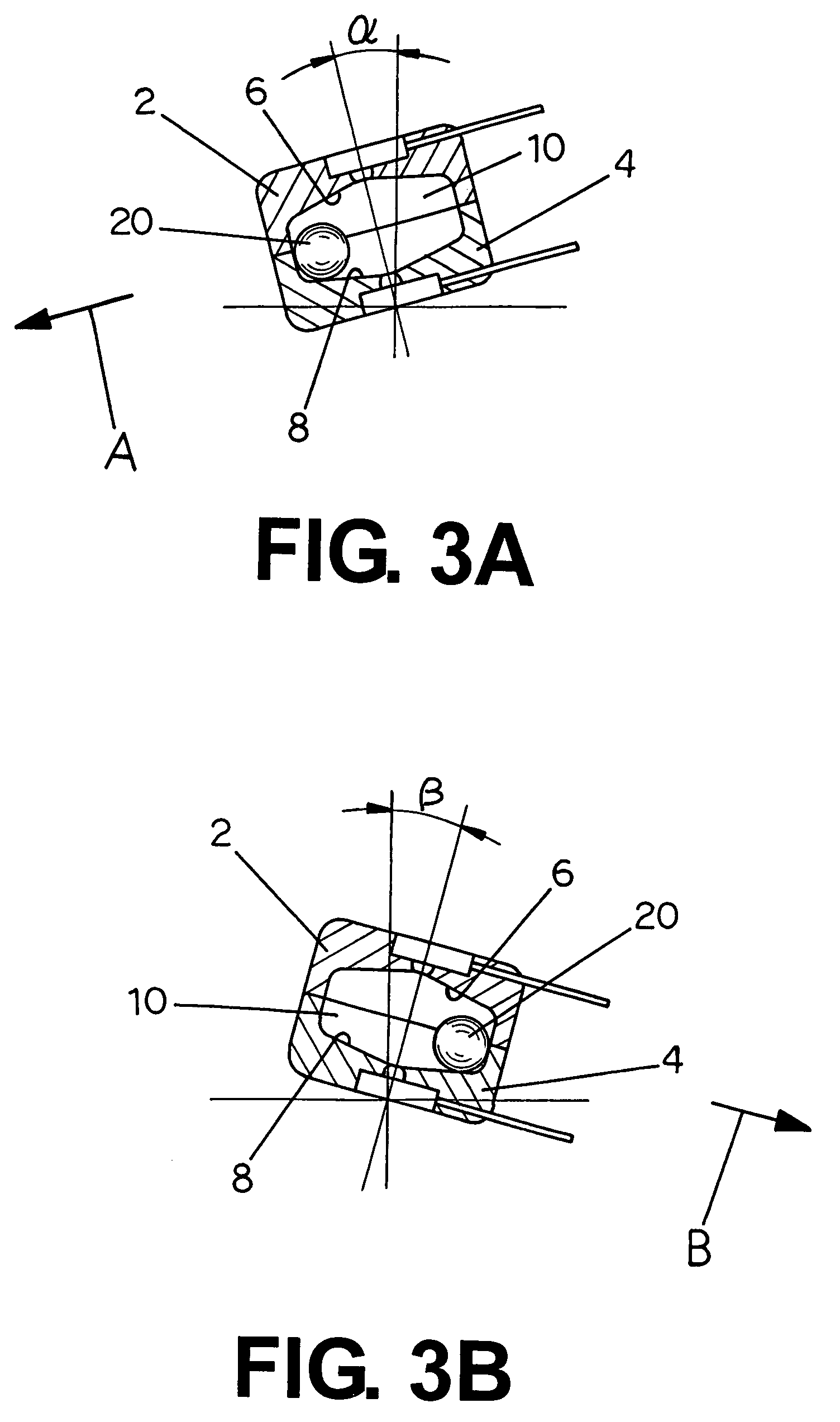 Inclined detector