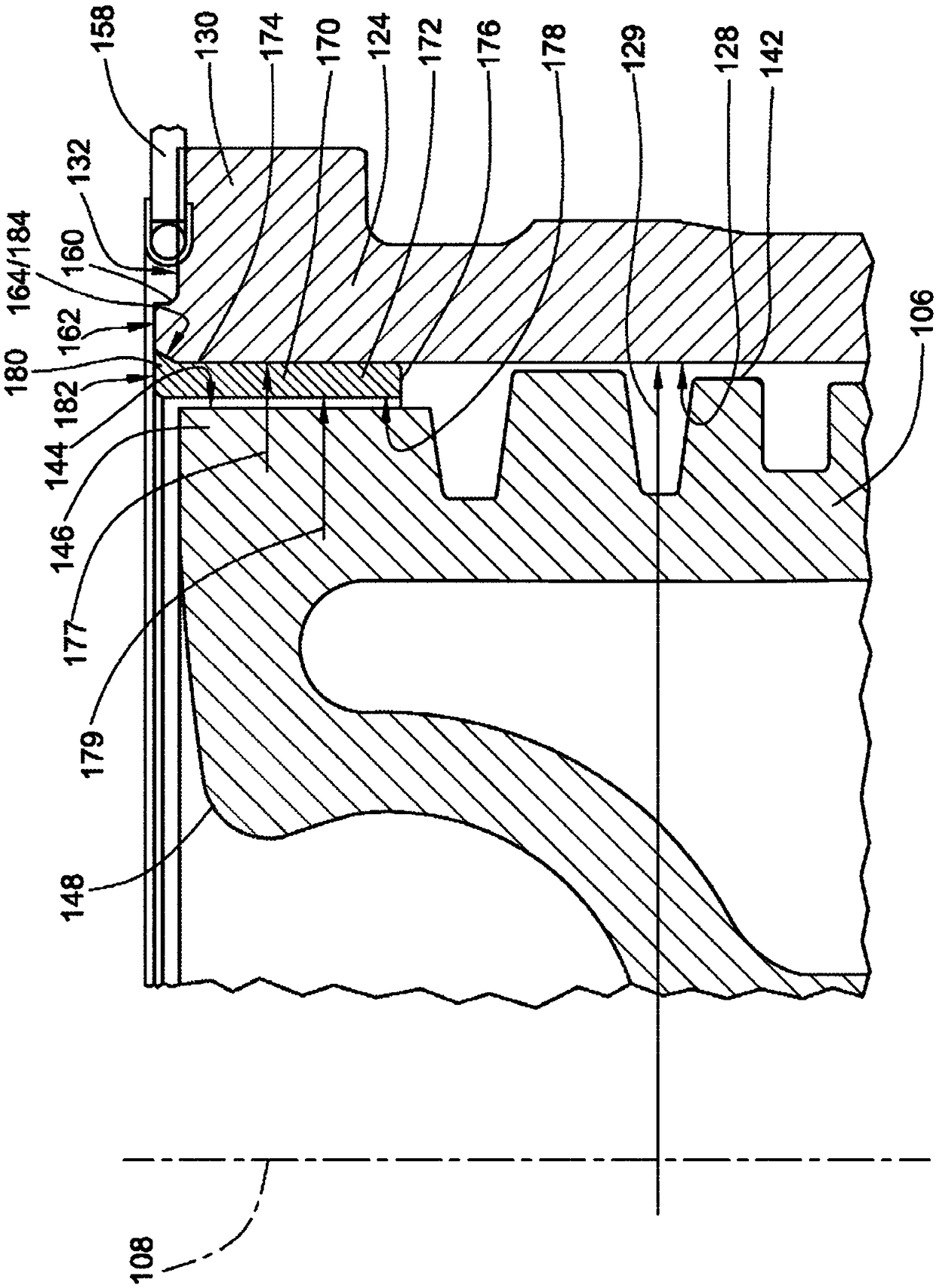 Cylinder liner with chamfer and Anti-polishing cuff