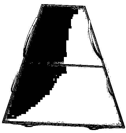 Trapezoid mask with breath focusing function and selective filtrating function