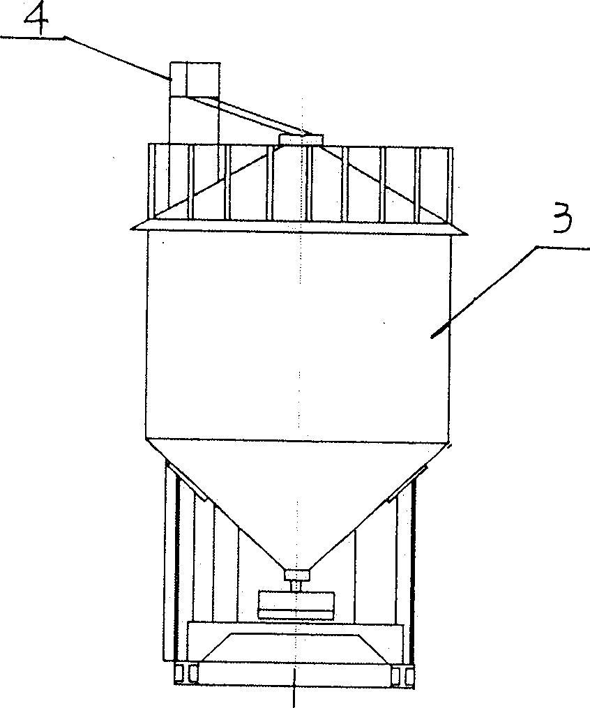 Small-sized moveable grain storing and drying barn
